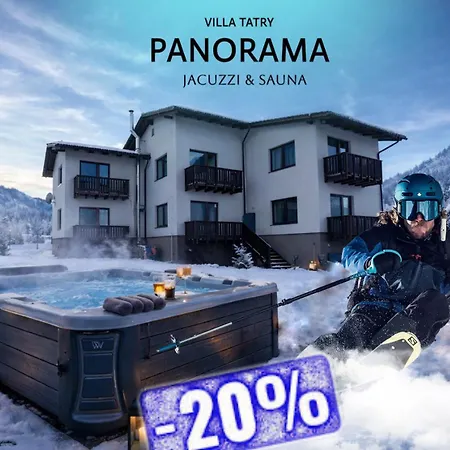 Tatry Panorama Jacuzzi&sauna Apartamento
