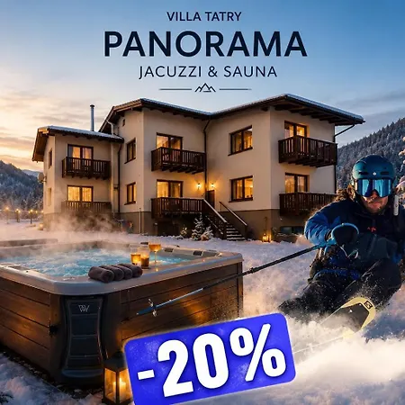 Διαμέρισμα Tatry Panorama Jacuzzi & Sauna *