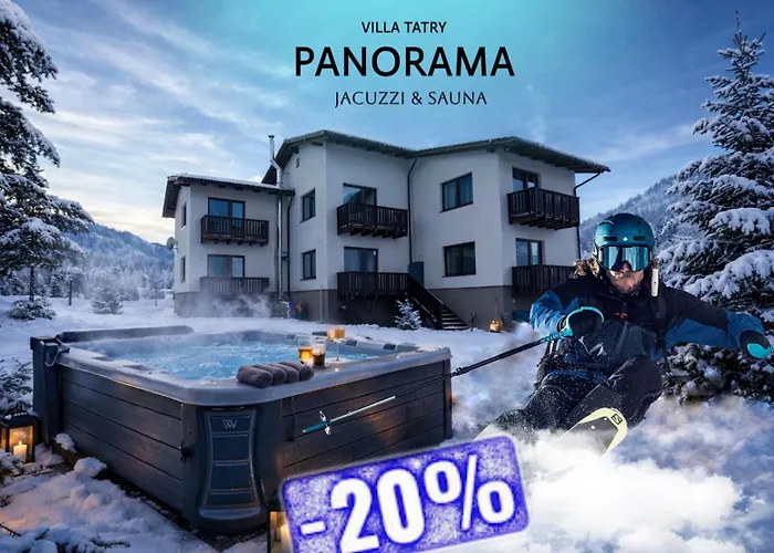 Tatry Panorama Jacuzzi & Sauna Apartmán